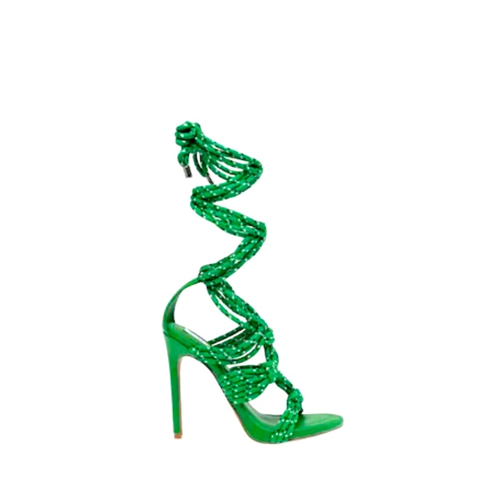 Steve Madden green heels